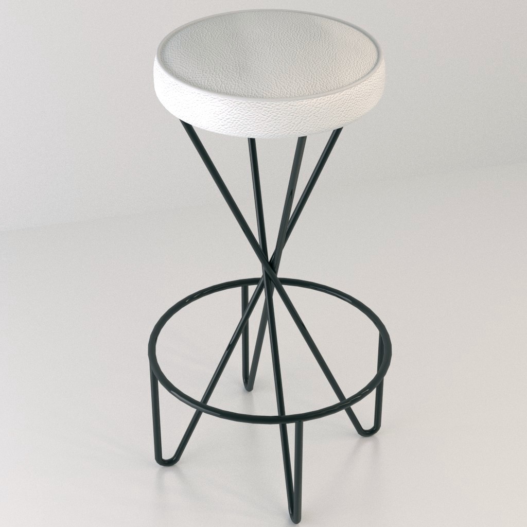 Paul Tuttle style stool preview image 2